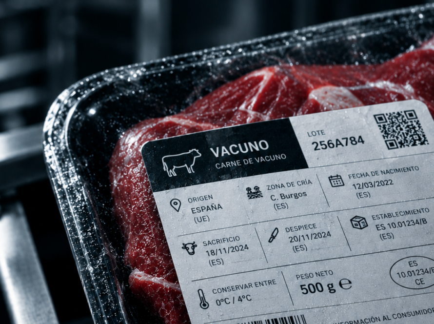 etiqueta platos preparados