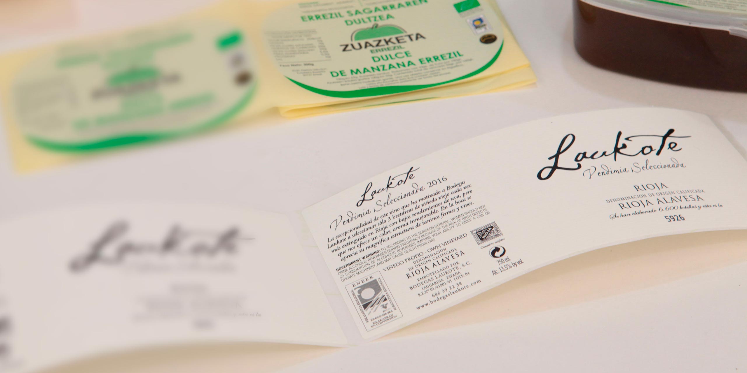 Etiquetas adhesivas para cualquier producto